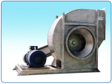 Radial Blower Model RT Belt Drive Stainless Steel 316